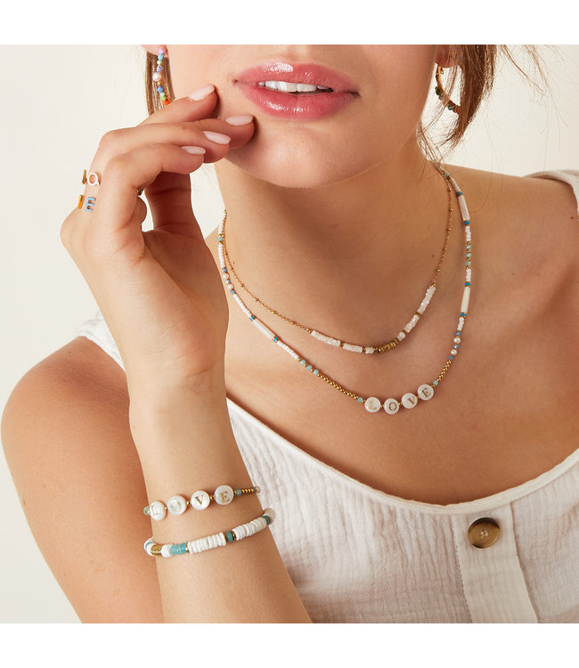 Love Letters Beads Necklace