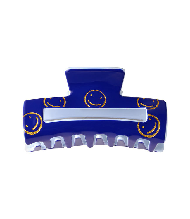 Golden Smileys Hair Claw