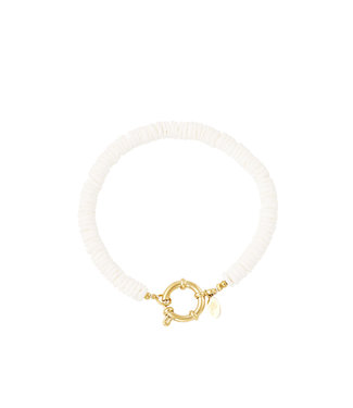 White Shell Bracelet