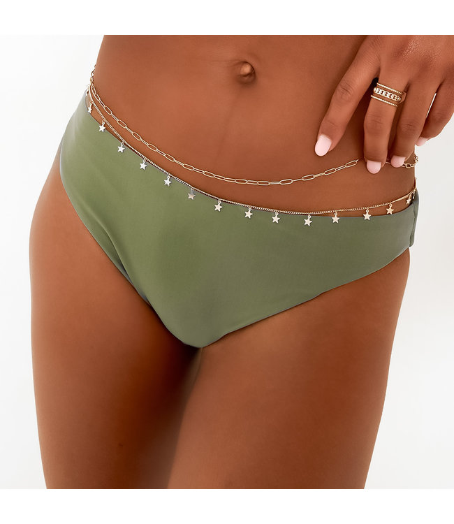 Double Stars Belly Chain
