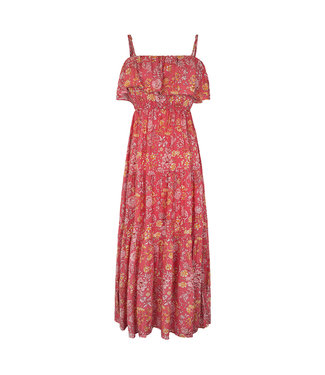 Summer Flower Maxi Dress