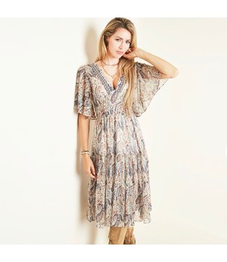 Boho Chic Midi Dress