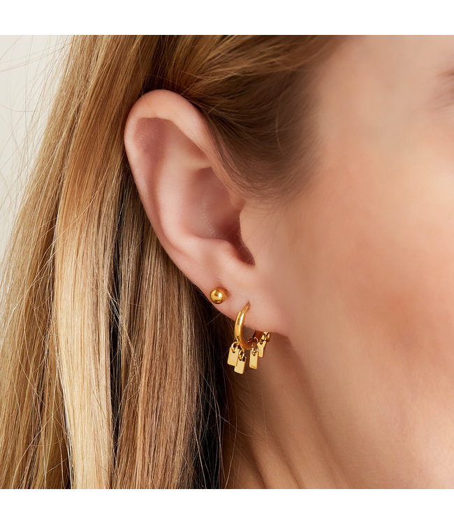 Floating Rectangles Earrings