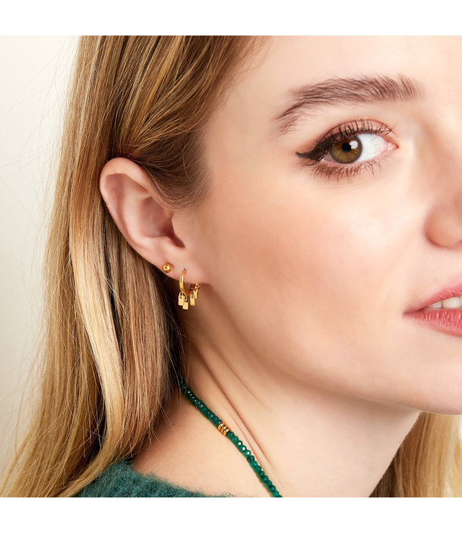 Floating Rectangles Earrings