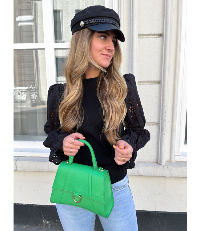 Hourglass Bag / Green