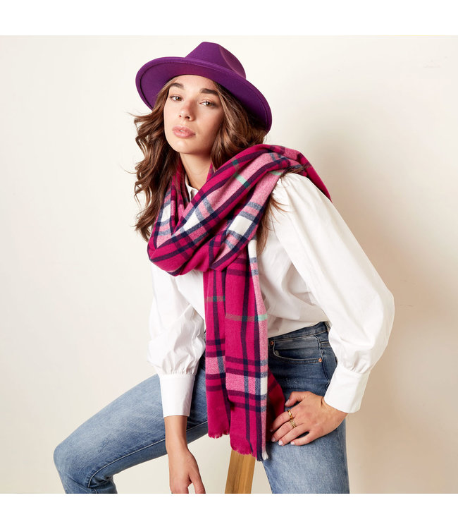Double Checkered Scarf