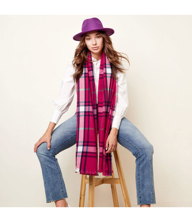 Double Checkered Scarf