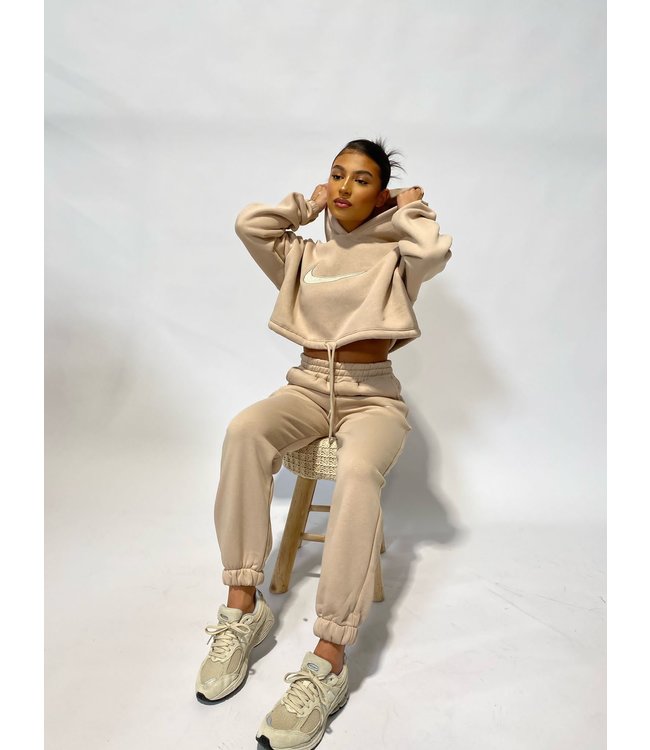 Nike Hoodie Set / Beige