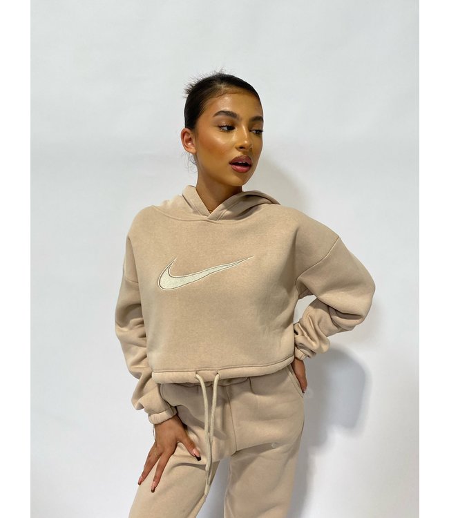 Nike Hoodie Set / Beige