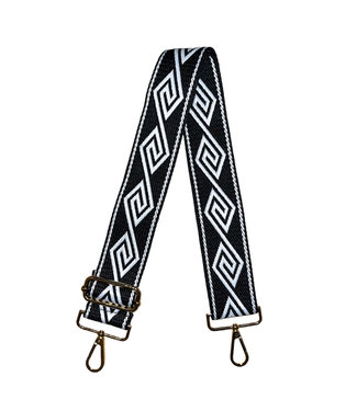 Diamond Bag Strap / Black