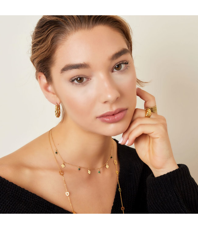 Clover Beads Necklace