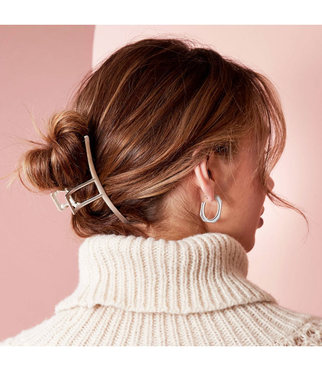 Cleo Hair Clip / Silver