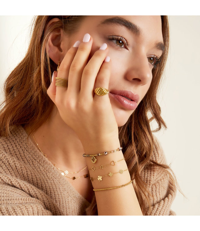 Five Clovers Bracelet