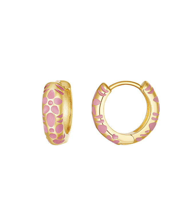 Flower Pattern Earrings