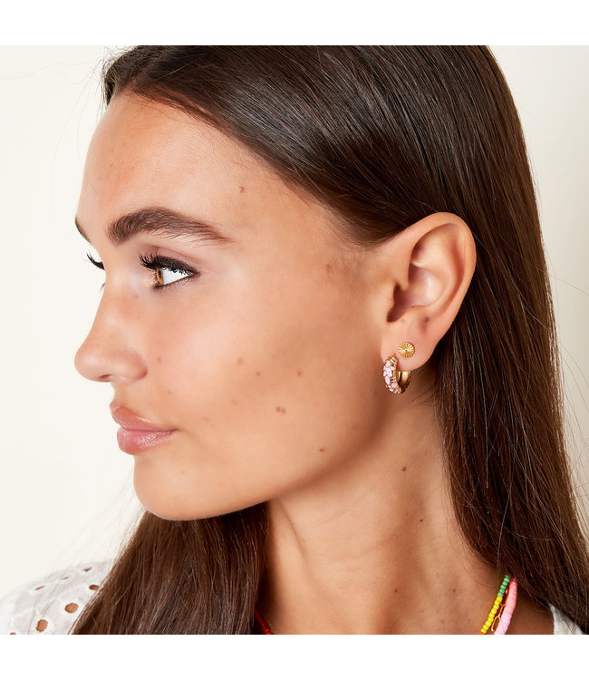 Flower Pattern Earrings