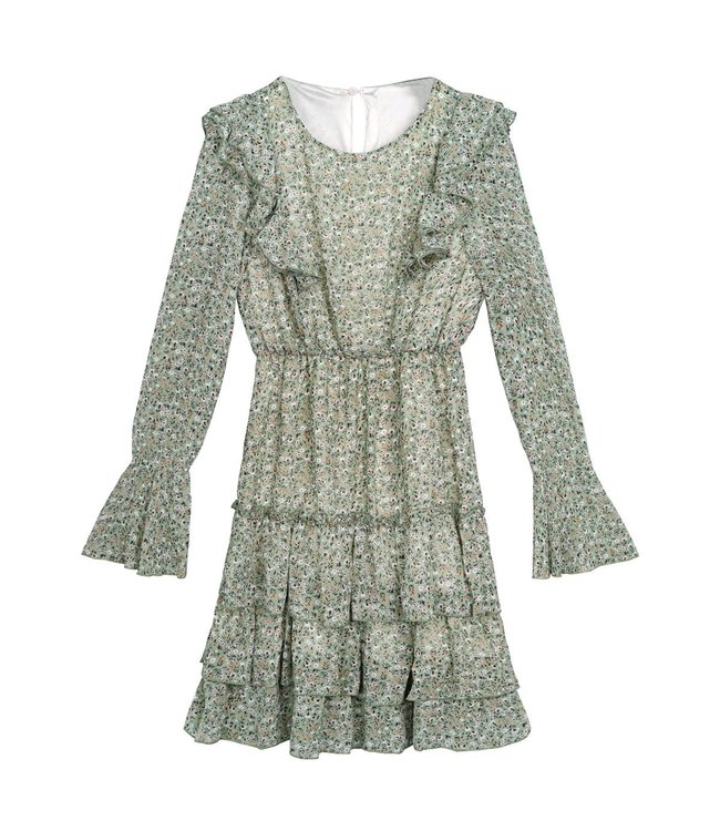 Lenna Flower Dress / Green