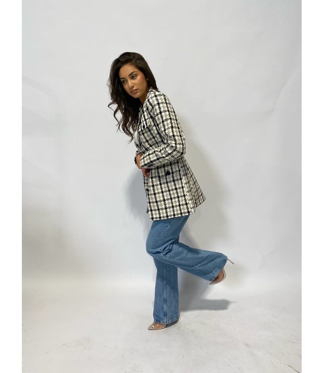 Checkered Blazer