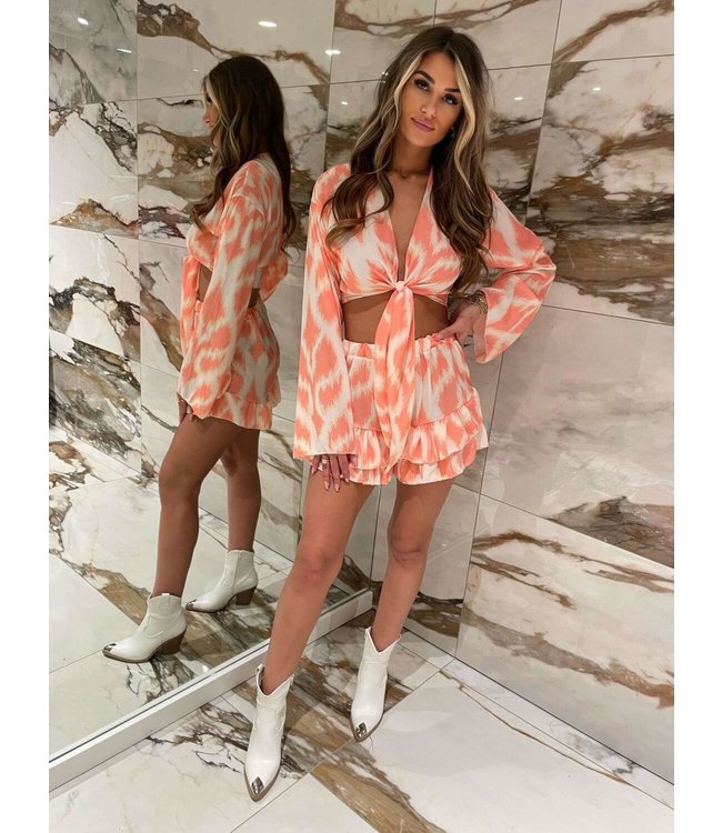 Dewi Set / Salmon Pink