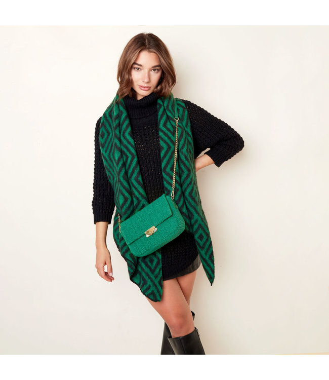 Printed Scarf / Green