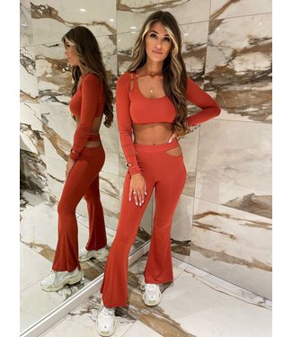 Jackie Set / Rusty Red