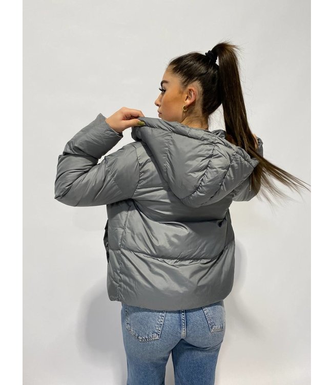 Puffer Bomber Jacket