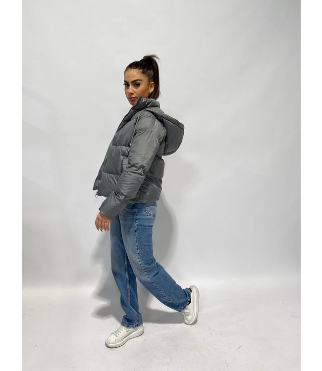 Puffer Bomber Jacket