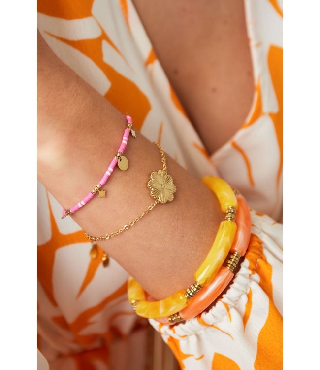 Beaded Charms Bracelet