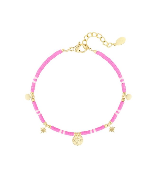 Beaded Charms Bracelet