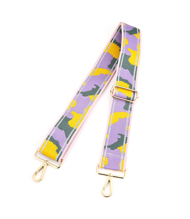 Army Bag Strap / Lilac