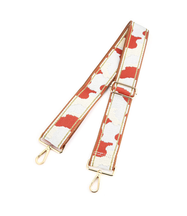 Army Bag Strap / White