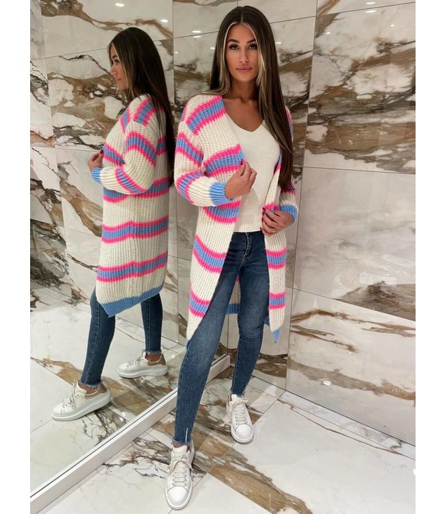 Jada Cardigan / White