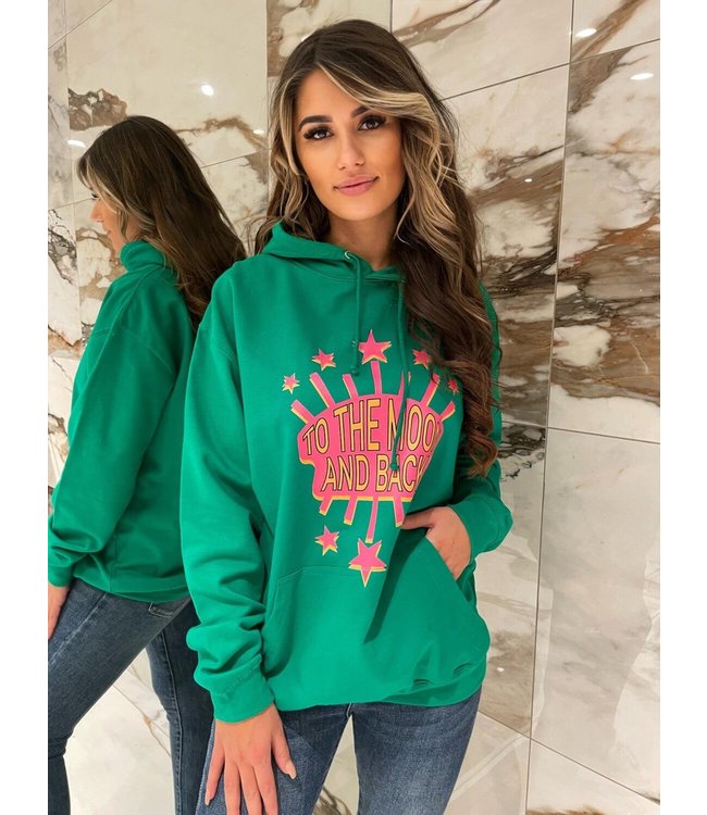 Moon Hoodie / Green