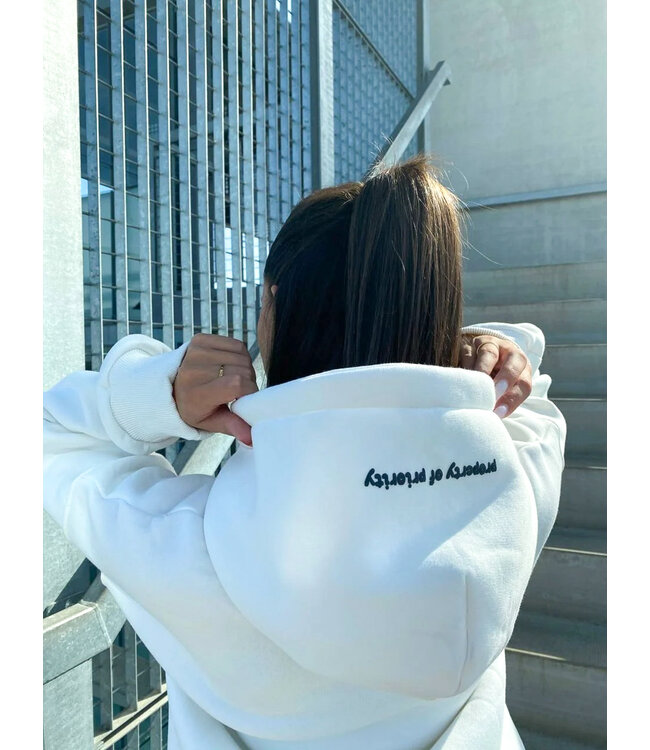 Make me a Priority Hoodie / White