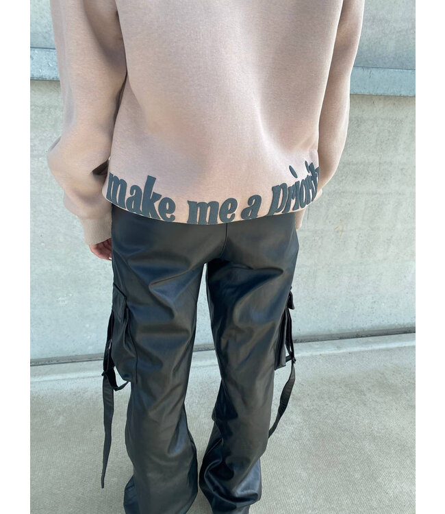 Make me a Priority Hoodie / Beige