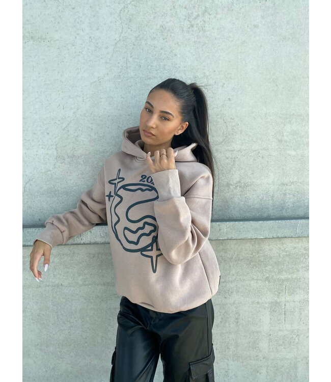 Make me a Priority Hoodie / Beige