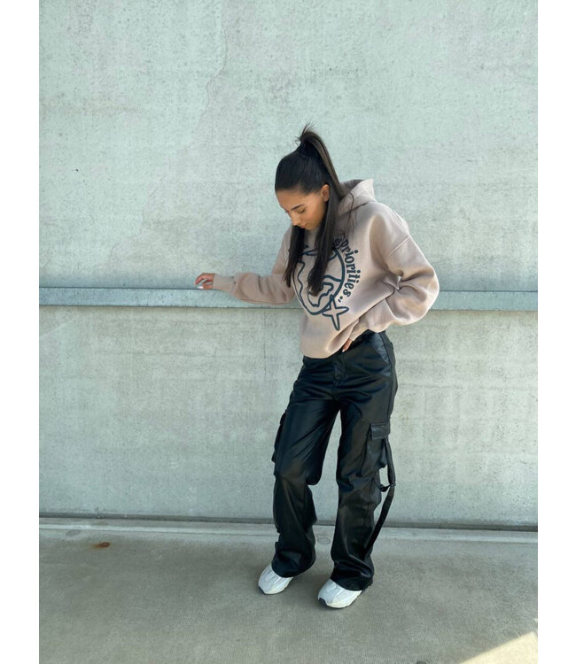 Make me a Priority Hoodie / Beige