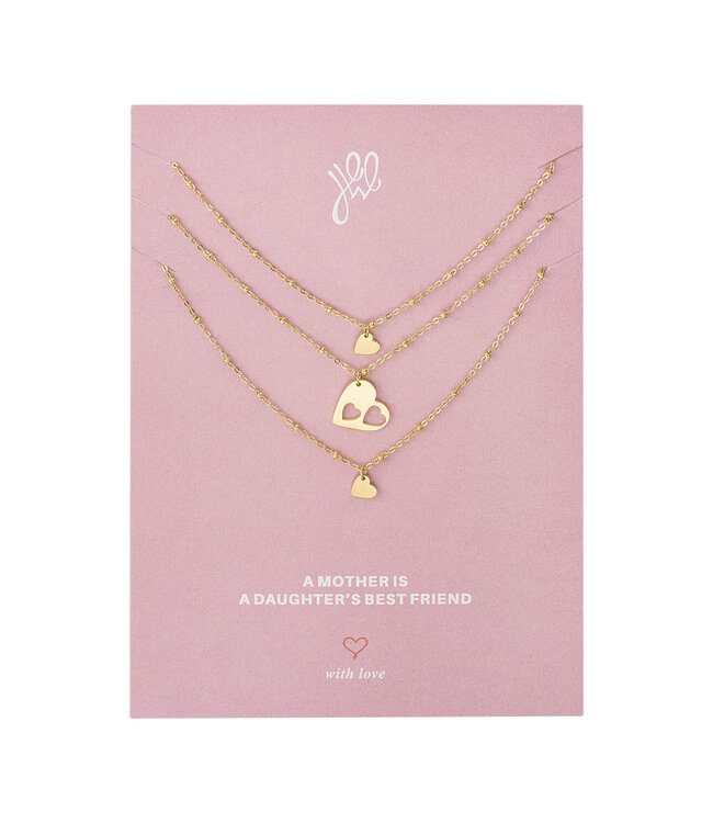 Three Hearts Necklace Giftcard