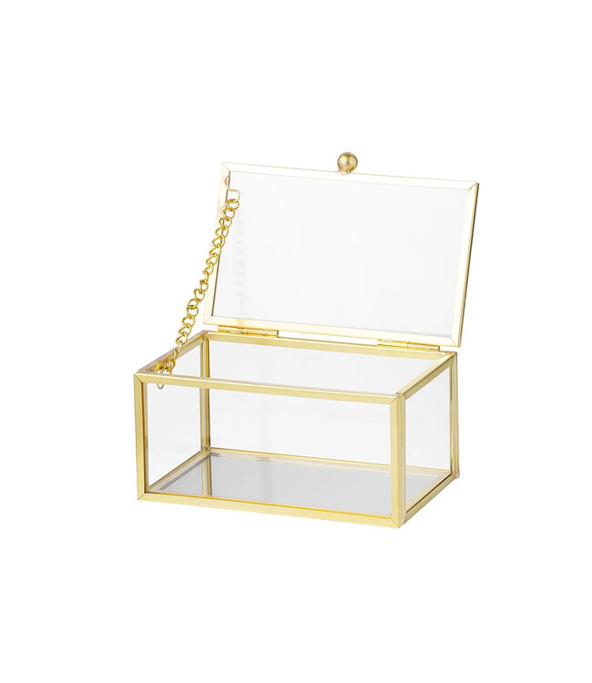 Glass Jewelry Box / Small