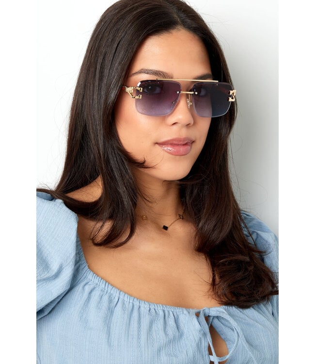 Leopard Wood Sunglasses