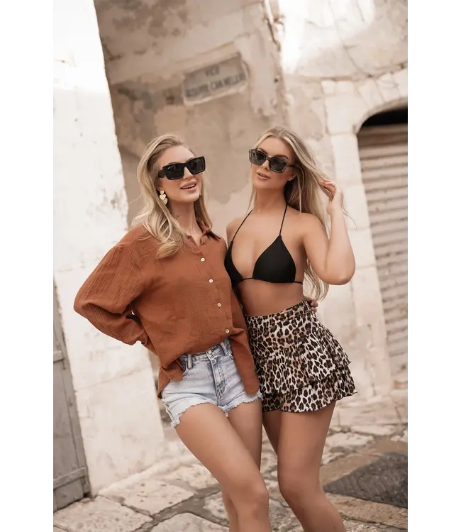 Mousseline Blouse / Camel