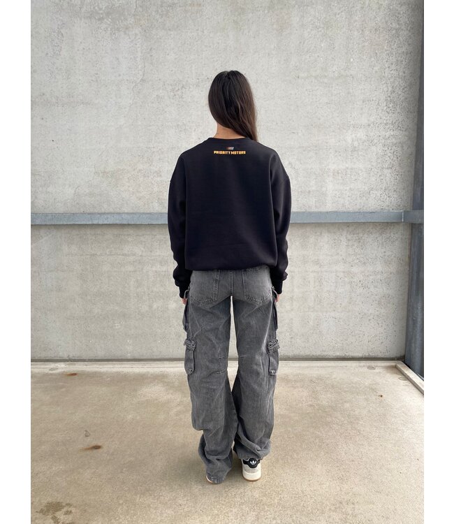 Turbo Motors Sweater / Orange