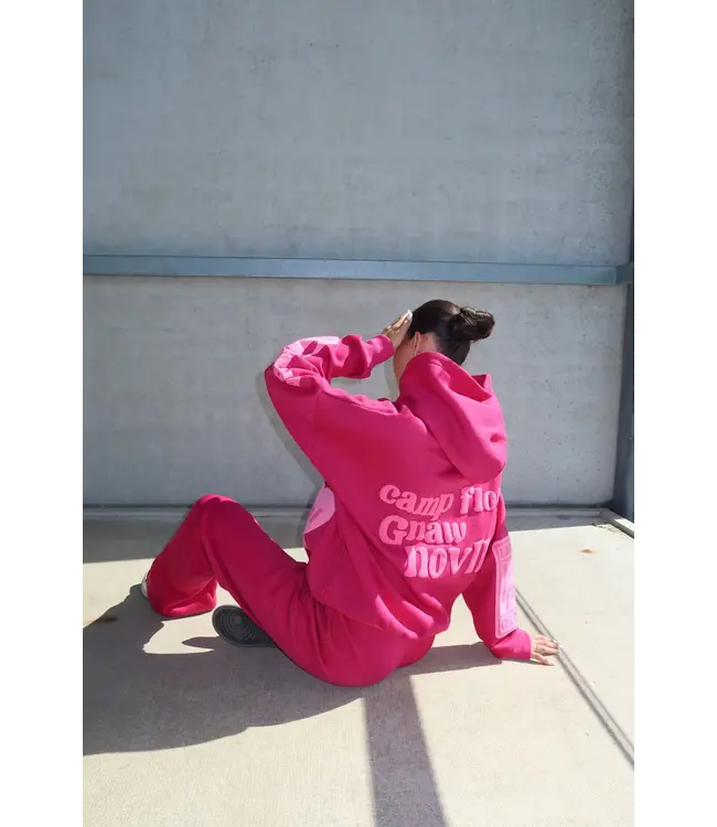 Lucky Me Hoodie / Fuchsia