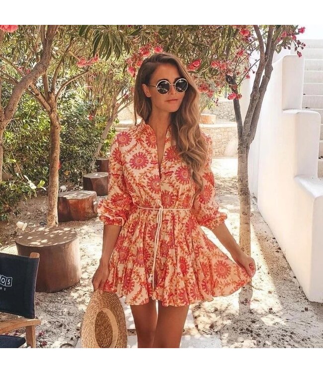 Flower Printed Dress