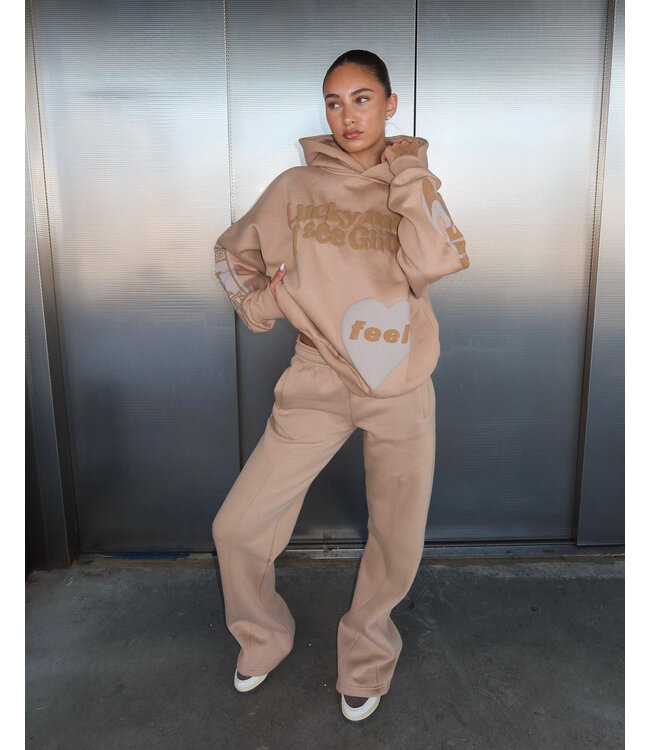 Lucky Me Tracksuit / Beige