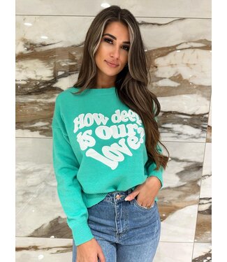 Deep Sweater / Mint