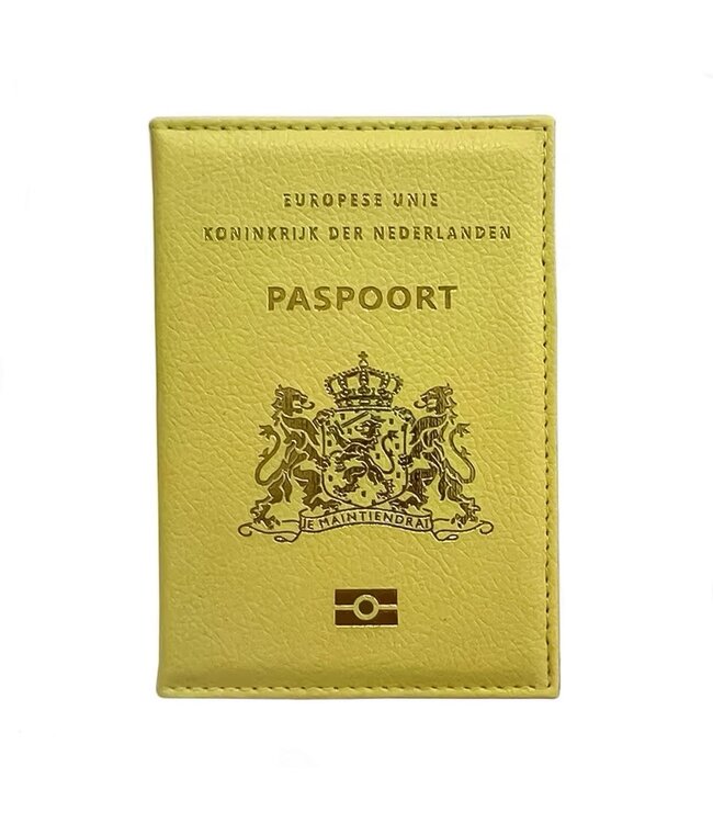 Passport Cover / Yellow