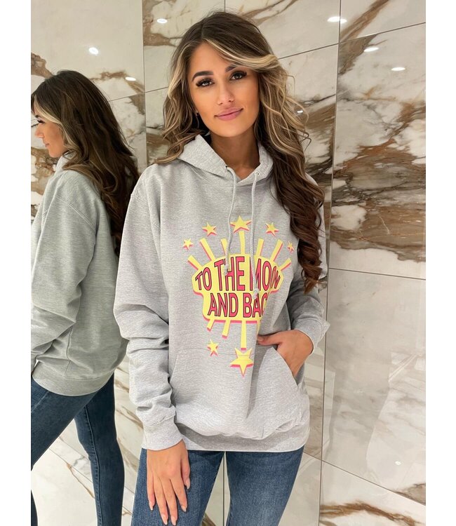 Moon Hoodie / Grey