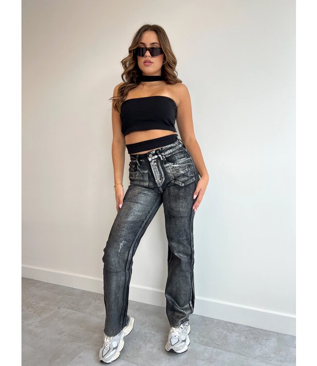 Metallic Jeans