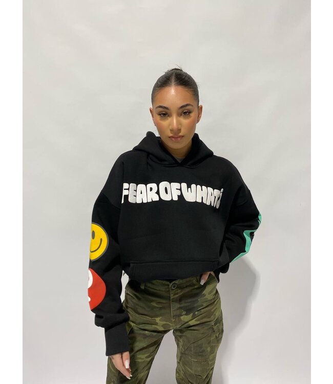 Fear of What Hoodie / Black