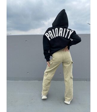 Priority Cardigan / Black